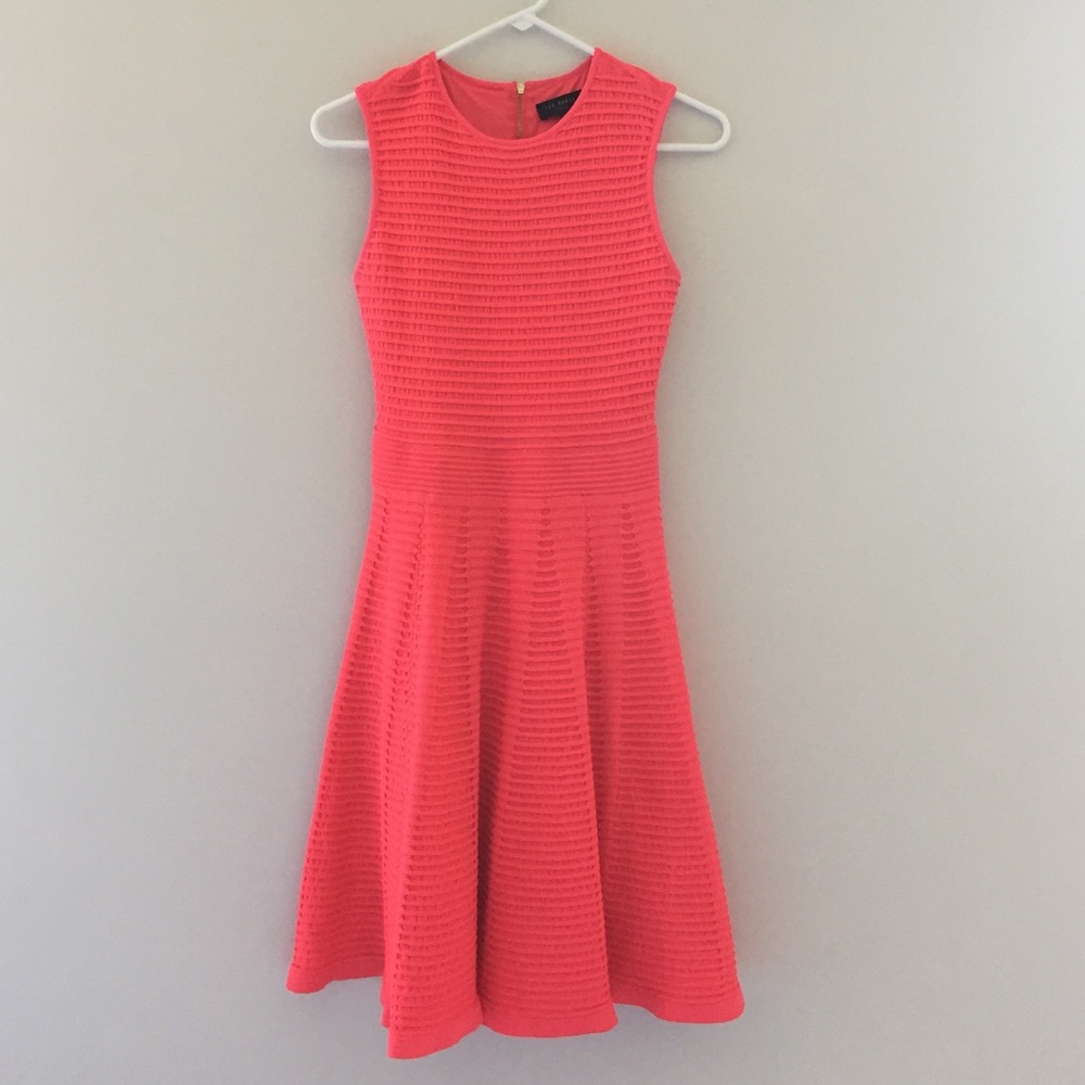 Ted Baker London Ottoman Fit & Flare Dress
